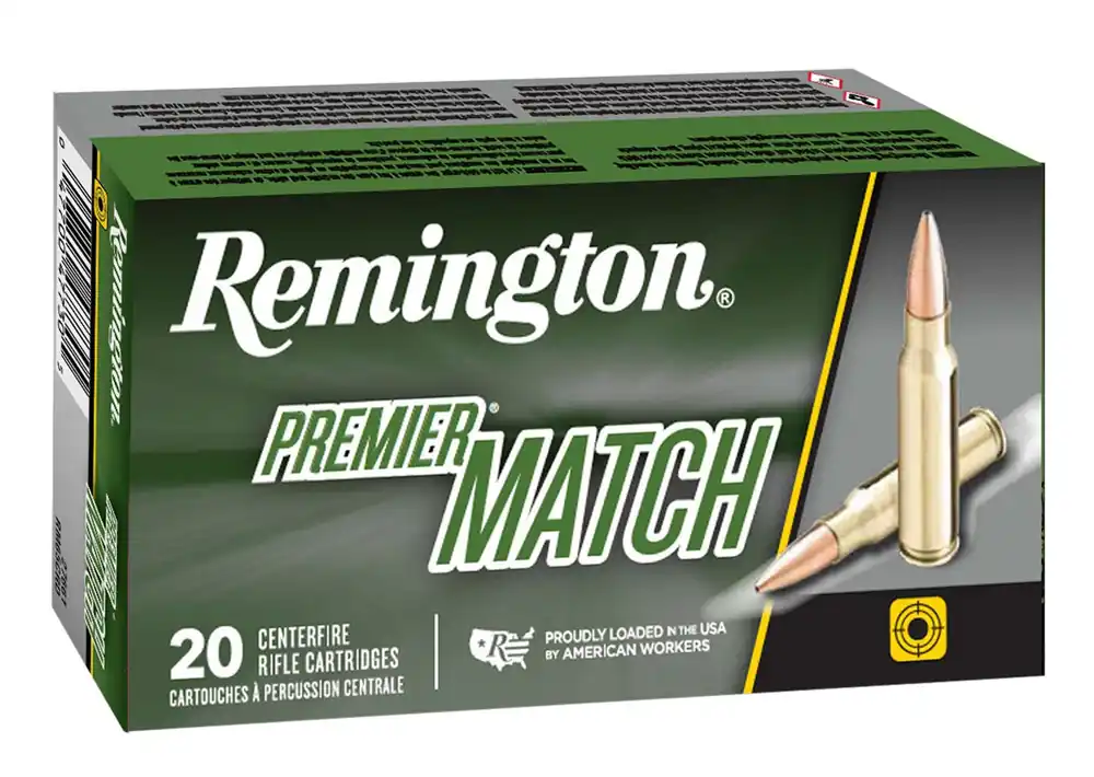 Remington Premier Match 6.5 PRC 145 Gr. Berger Open Tip Match 20/Box