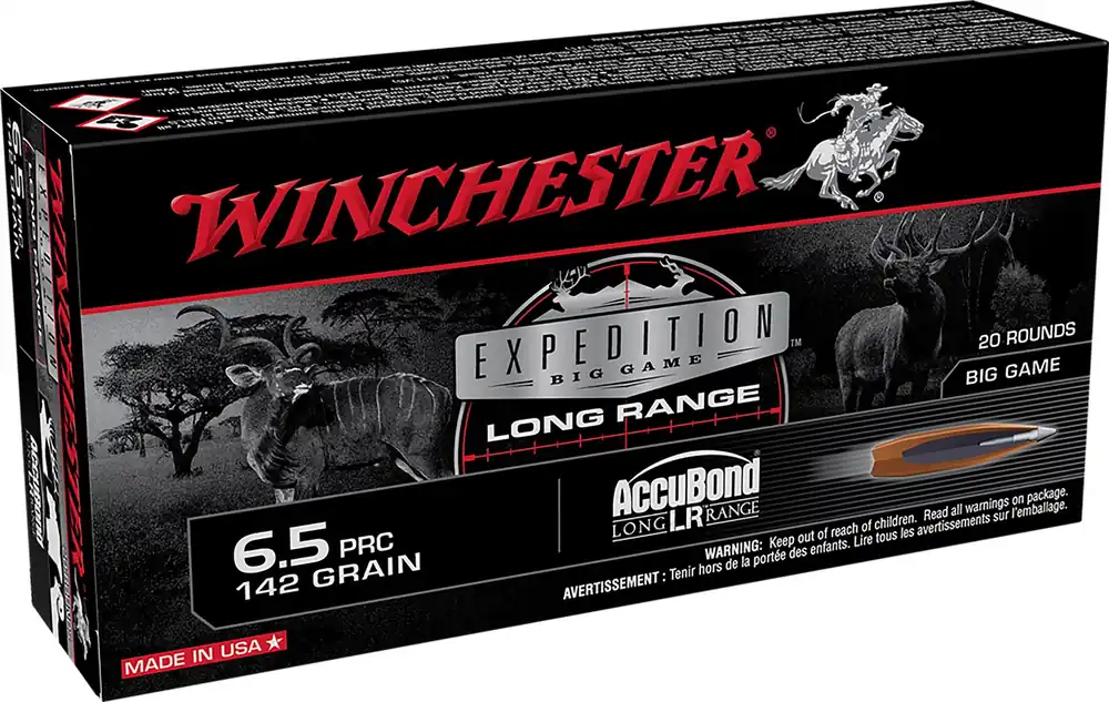Winchester Expedition Big Game Long Range 6.5 PRC 142 Gr. Nosler AccuBond Long-Range 20/Box