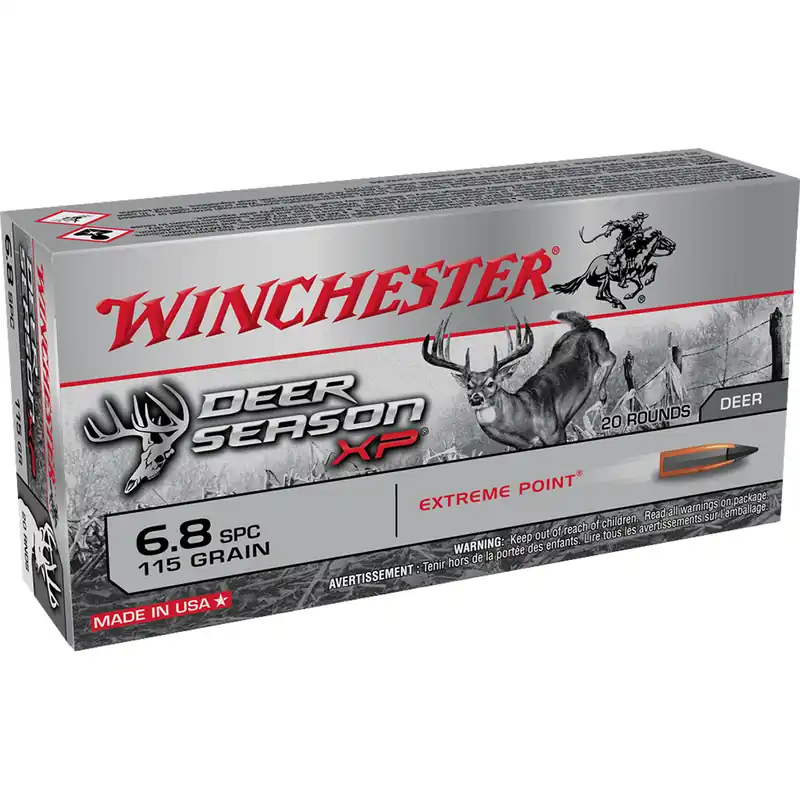 Winchester Deer Season XP 6.8 SPC 115 Gr 20/Box