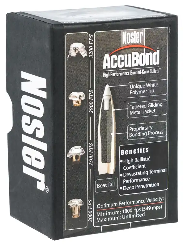 Nosler Accubond 6mm .243 90 Gr. Spitzer Point 50/Box