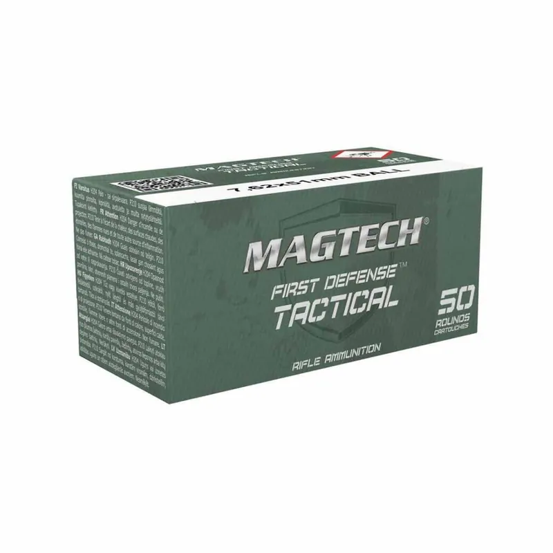 Magtech 7.62X51 (.308 win) 147gr FMJ M80 Ball 50rd