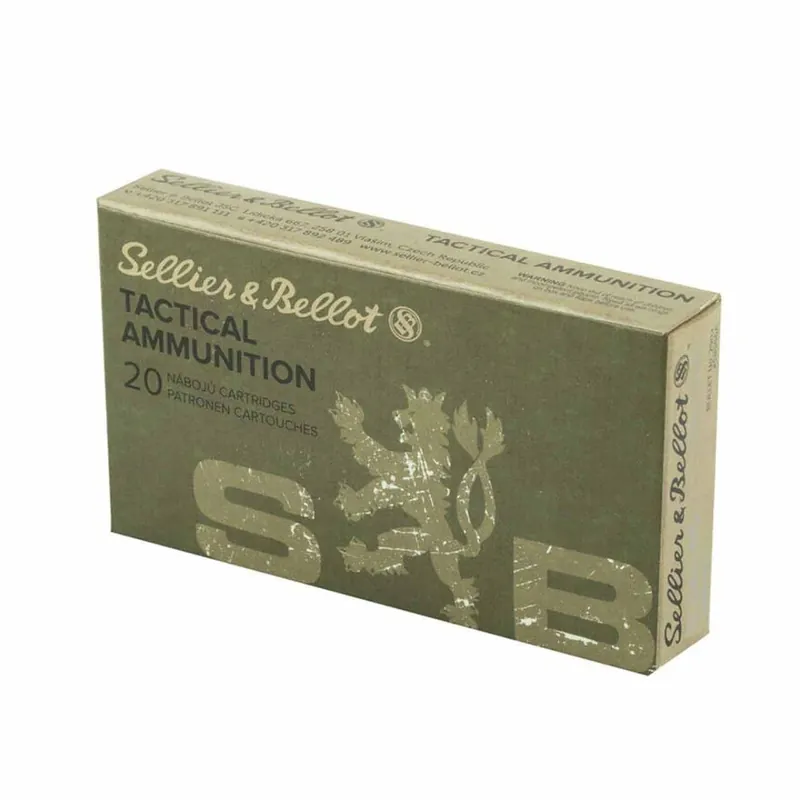 Sellier & Bellot 7.62X51mm NATO 147gr FMJ 20rd