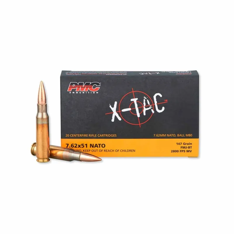 PMC 7.62x51mm NATO 147 Gr FMBT 20/Box