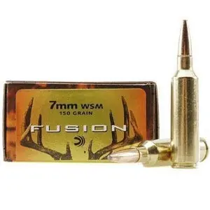 Federal Fusion 7mm WSM 150 gr Fusion Soft Point 20 Bx F7WSMFS1