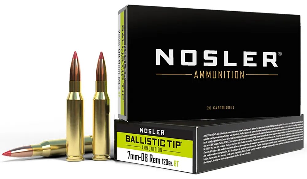 Nosler Ballistic Tip 7MM-08 Rem. 120 Gr. Spitzer Ballistic Tip 20/Box