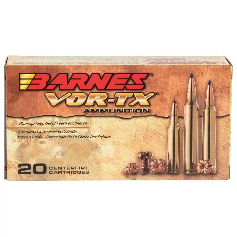 Barnes Bullets VOR-TX Centerfire Rifle 7mm-08 Rem 120 gr Tipped TSX Boat-Tail 20/Box