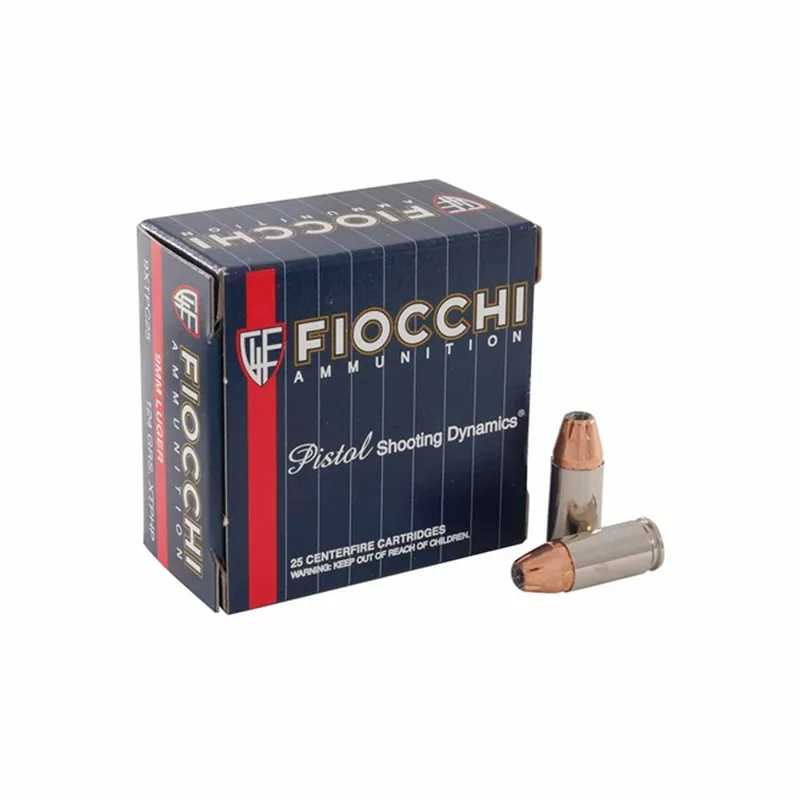 Fiocchi 9mm 115gr HP 20rd - Box