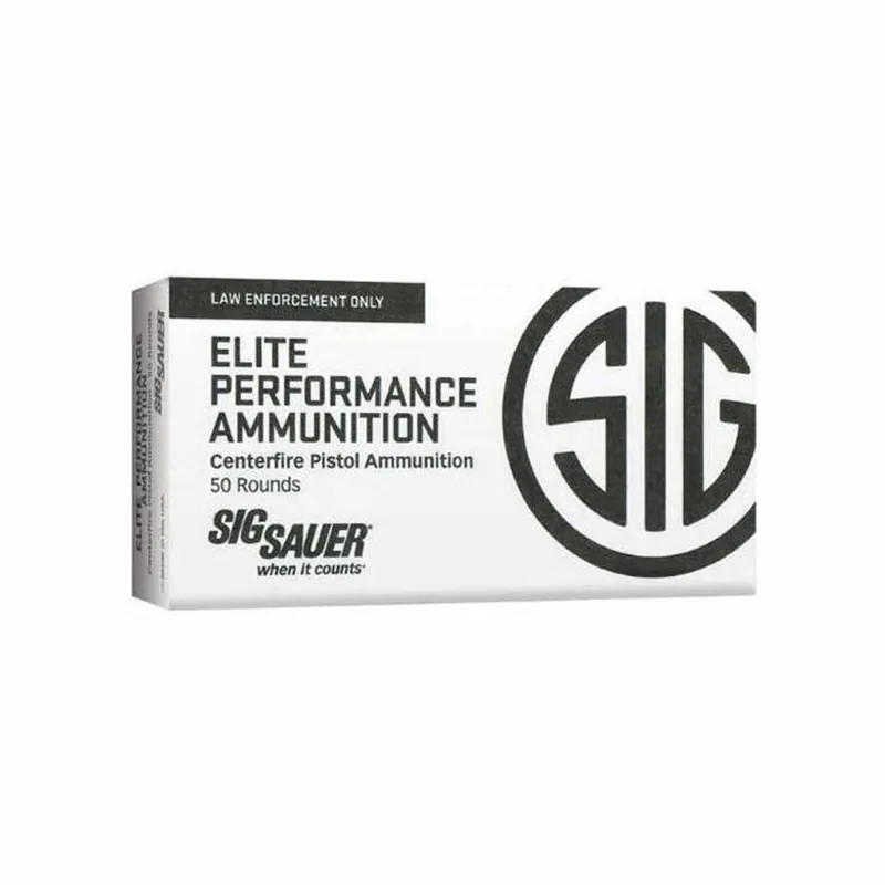 Sig Sauer 9mm 147gr V-Crown JHP 50rd - Box