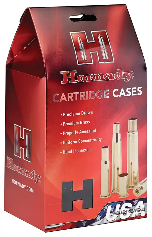 Hornady Unprimed Cases Cartridge 9mm Luger Handgun Brass