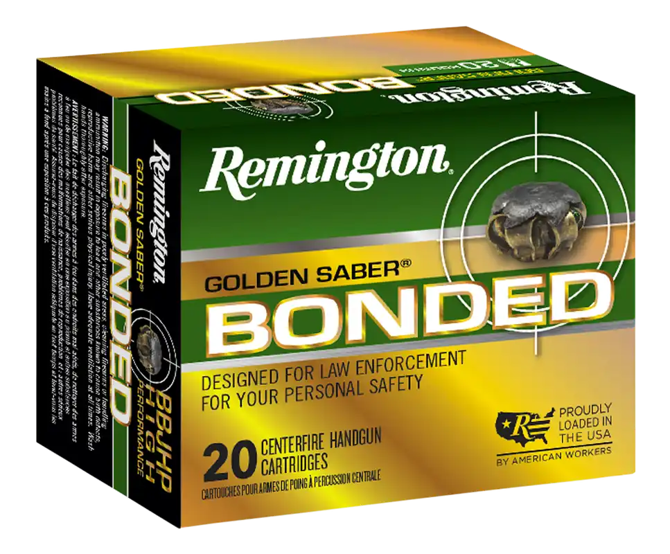 Remington Ammunition 9MM+P 124GR BJHP 20-BOX