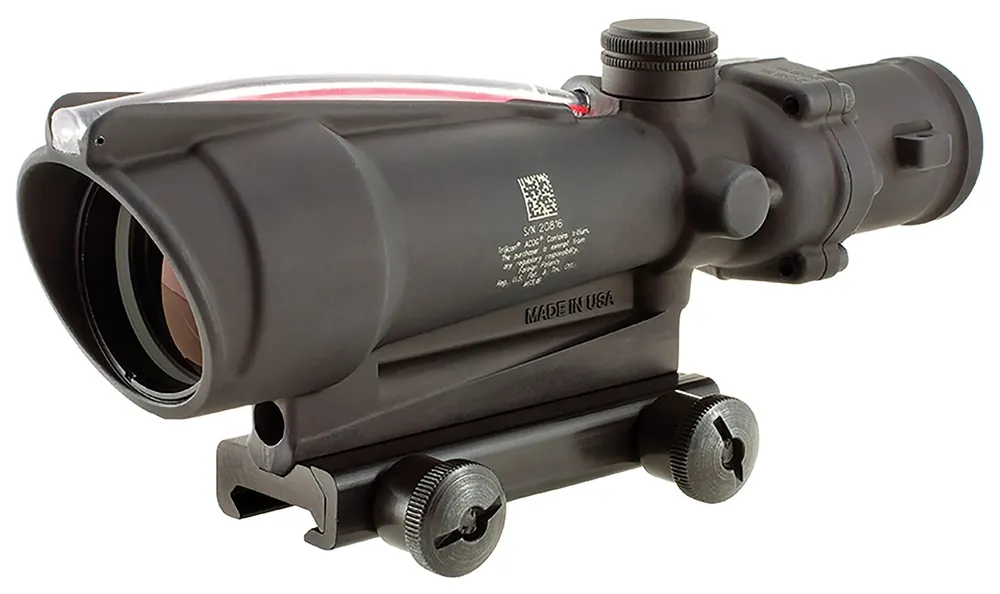Trijicon ACOG Matte Black 3.5x35mm Illuminated Red Chevron .223/5.56 BDC Reticle