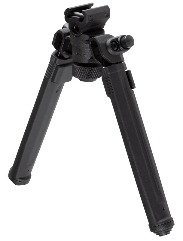 Magpul Bipod made of Aluminum with Black Finish, 1913 Picatinny Rail Attachment, 6.30-10.30" MAG941-BLK