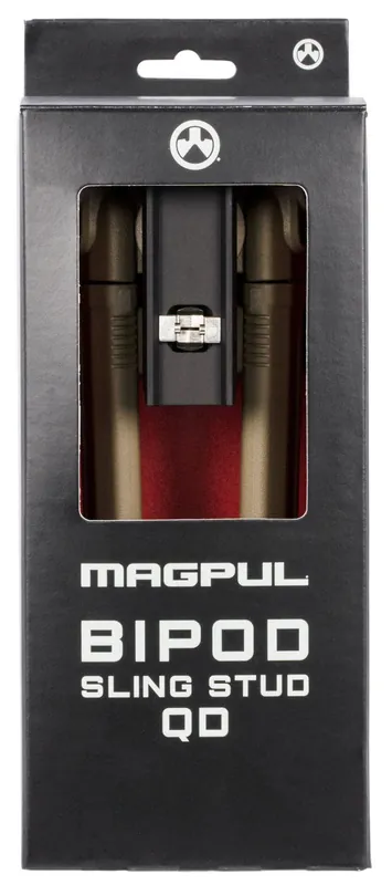 Magpul Bipod made of Aluminum with Flat Dark Earth Finish, Sling Stud Attachment, 6.30-10.30" MAG1075-FDE