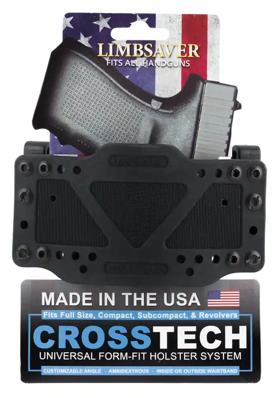 Limbsaver 12501 CrossTech IWB/OWB Fits Universal Handgun Ambidextrous