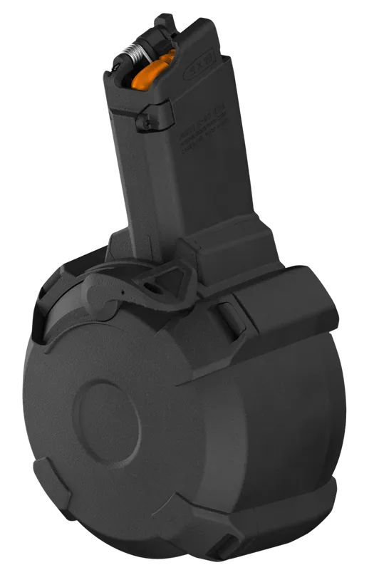 Magpul D-50 EV9 Drum Magazine 9mm 50rd Fits CZ Scorpion EVO 3 S1 Polymer Black MAG1035-BLK