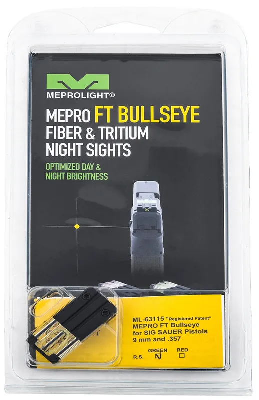 Meprolight USA FT Bullseye Green Rear Sight for Sig P226/320
