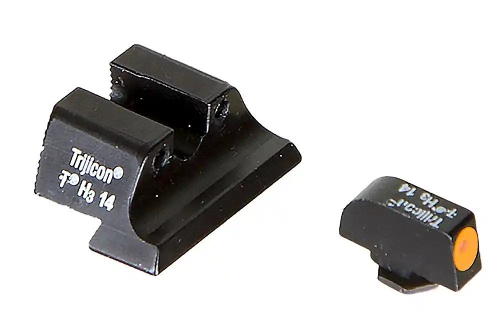 Trijicon HD Green/Orange Night Sight Set fits Most Glocks except MOS
