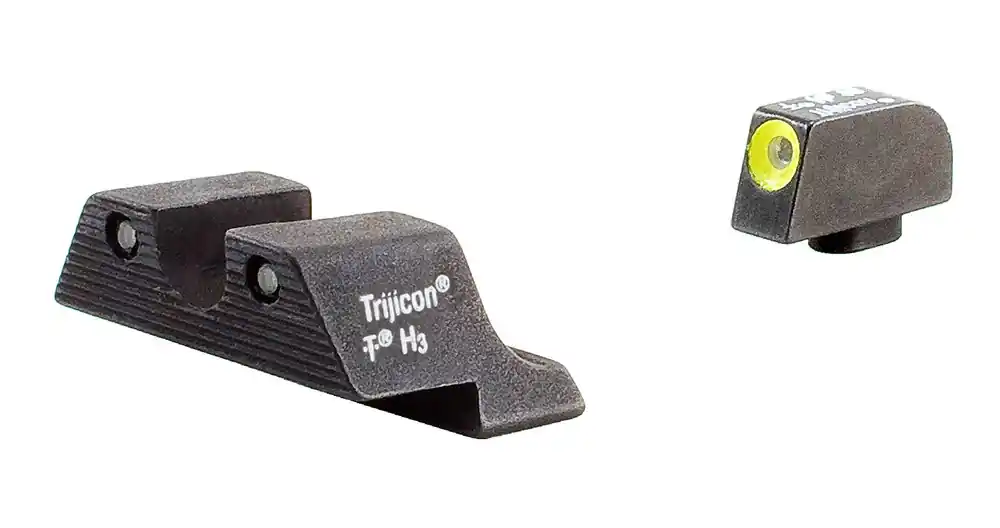 Trijicon HD Green Tritium Night Sights - Glock Standard Frames