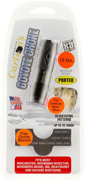 Carlson‘s Choke Tubes Ported Coyote 12 GA Mossberg 500