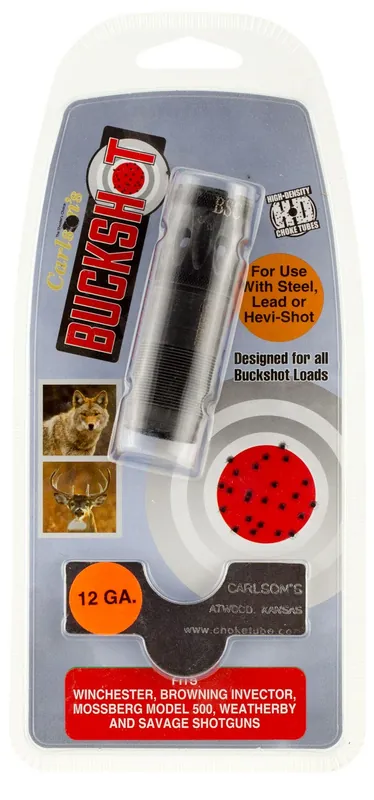 Carlson‘s Choke Tubes Buckshot 12 GA Choke Tube Mossberg 500