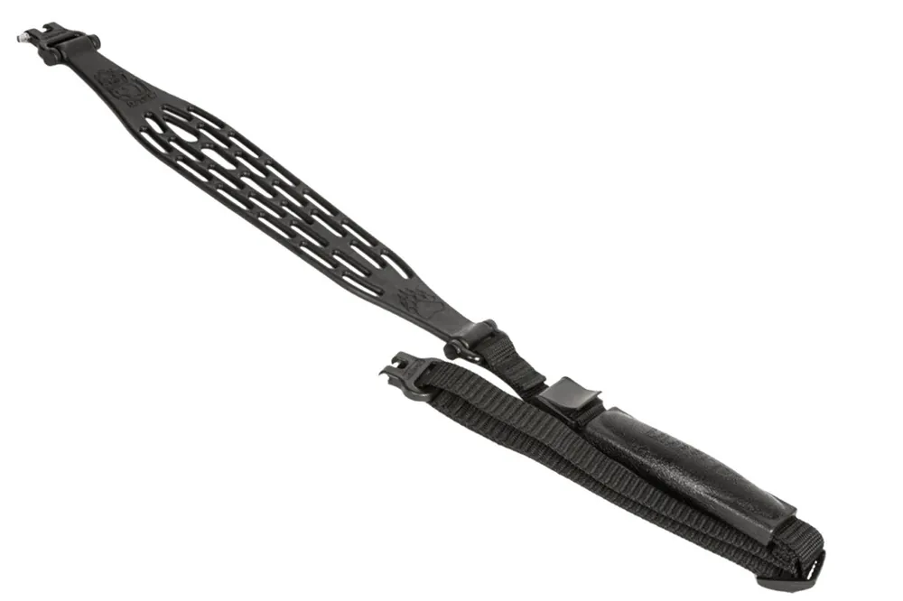 Limbsaver Kodiak-Air Sling made of Black NAVCOM Rubber with 2" W & Adjustable Design for Rifles