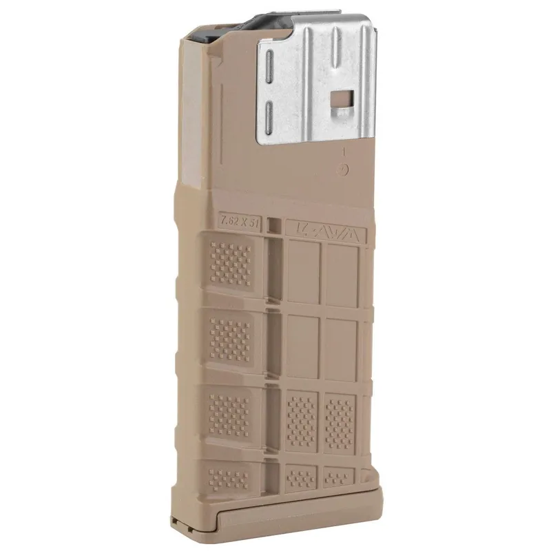 Lancer L7AWM 7.62mm 25rd Magazine FDE MGLSL7-20-FDE