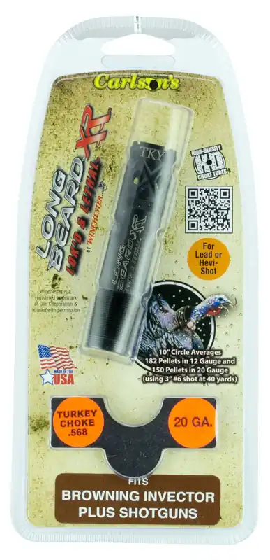 Carlson‘s Choke Tubes Long Beard Turkey Invector-Plus 20 GA Choke Tube