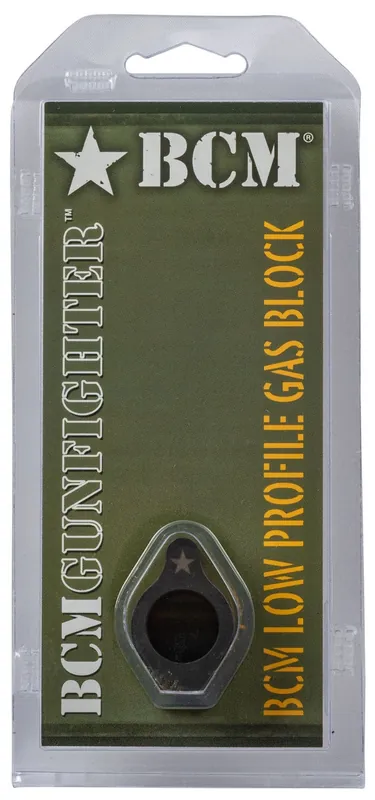 BCM Gas Block Low Profile .625 Black Nitride