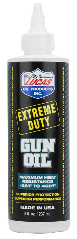 Lucas Oil Extreme Duty Gun Oil 8 oz.