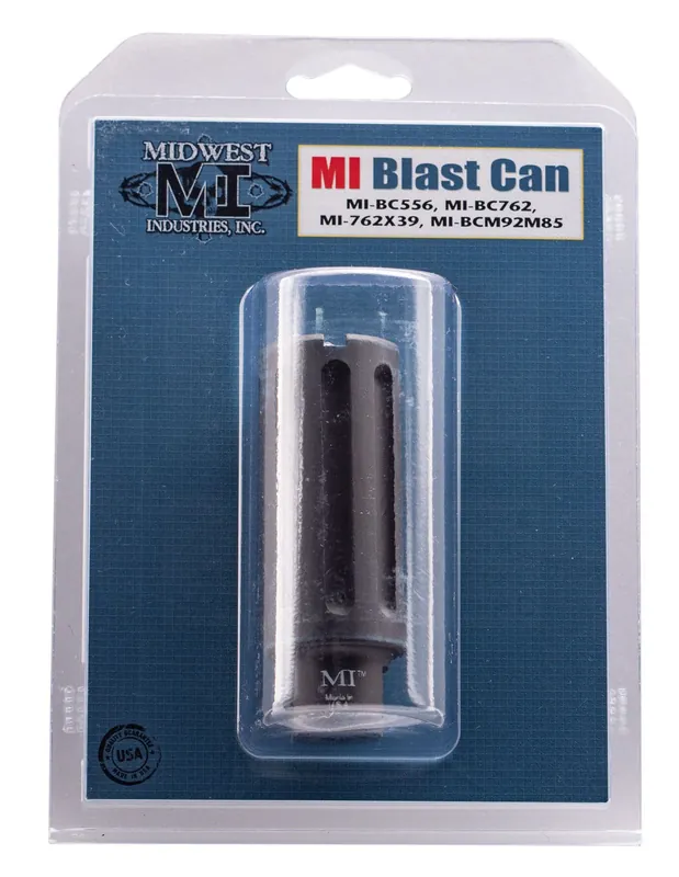Midwest Industries Blast Can AR-15 Muzzle Device 5.56mm NATO Threaded 1/2x28