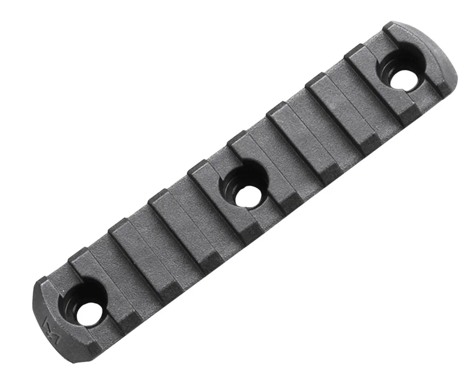 Magpul M-LOK Polymer Rail Section 9 Slot 4.1" Polymer Black