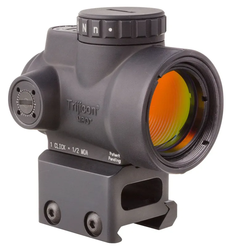 Trijicon MRO Matte Black 1x25mm 2 MOA Red Dot Reticle