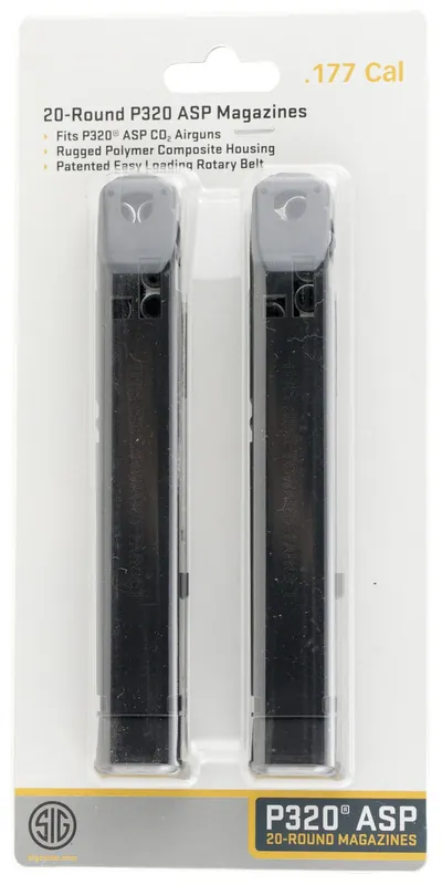 Sig Sauer Airguns Replacement Magazine 177 Cal. 20 Rd. for Sig P320 Air Pistol