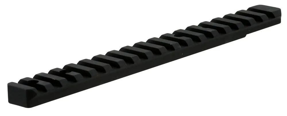 Talley Tikka T3 Picatinny Rail Black Anodized Short Action 0 MOA