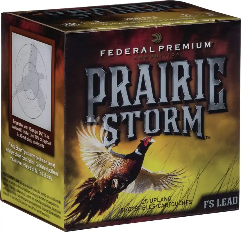 Federal Premium Prairie Storm 20GA 3in 6 1.25OZ PF258FS6
