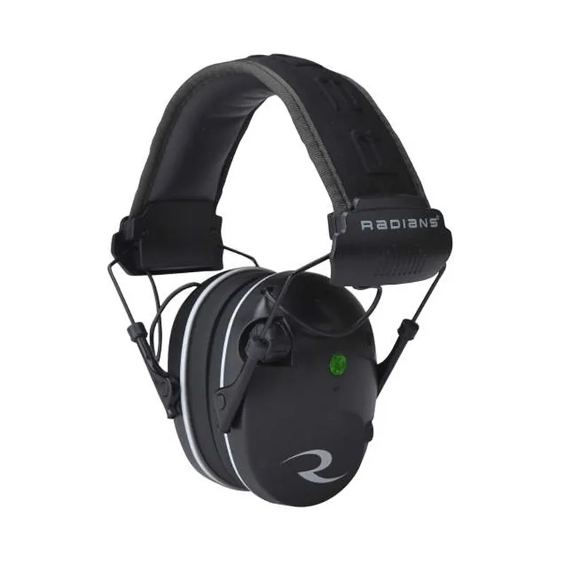 Radians R-Series R-3200 Dual Mic Earmuff - Gray/Black