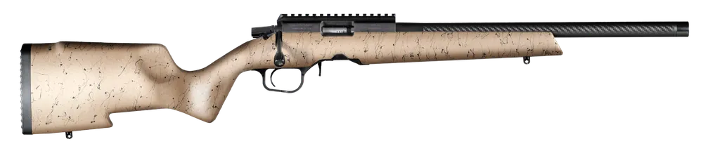 Christensen Arms Ranger 22 LR Rifle 18" Black/Tan 8011200100