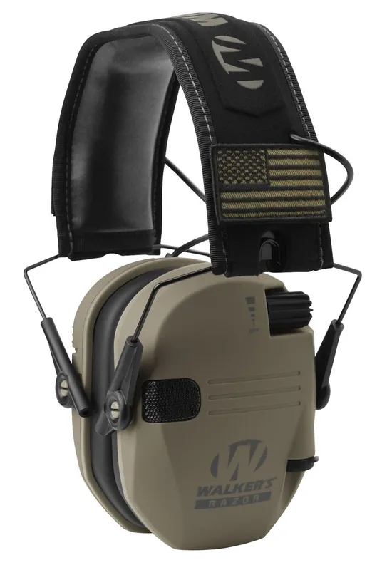 Walker‘s Razor Patriot Slim Electronic Muff FDE