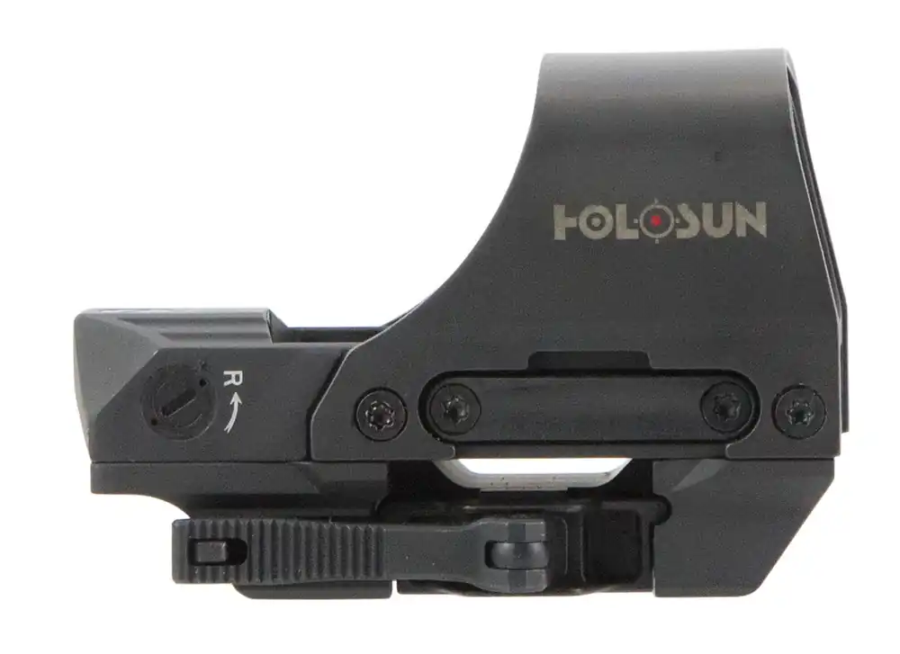 Holosun HS510C Black Anodized 0.91 x 1.26 2 MOA Red Dot/65 MOA Red Circle Multi Reticle