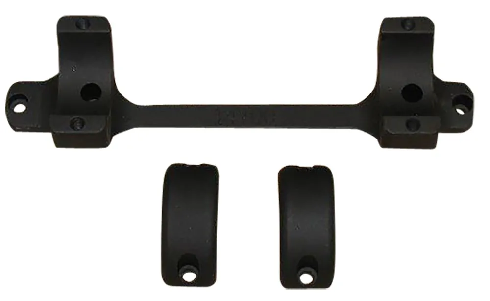 DNZ Matte Black 1" Game Reaper-Remington Scope Mount/Ring Combo