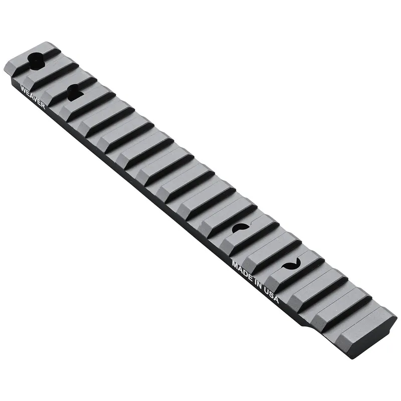 Weaver Mounts Extended Multi-Slot Base Black Anodized Remington 783 Long Action