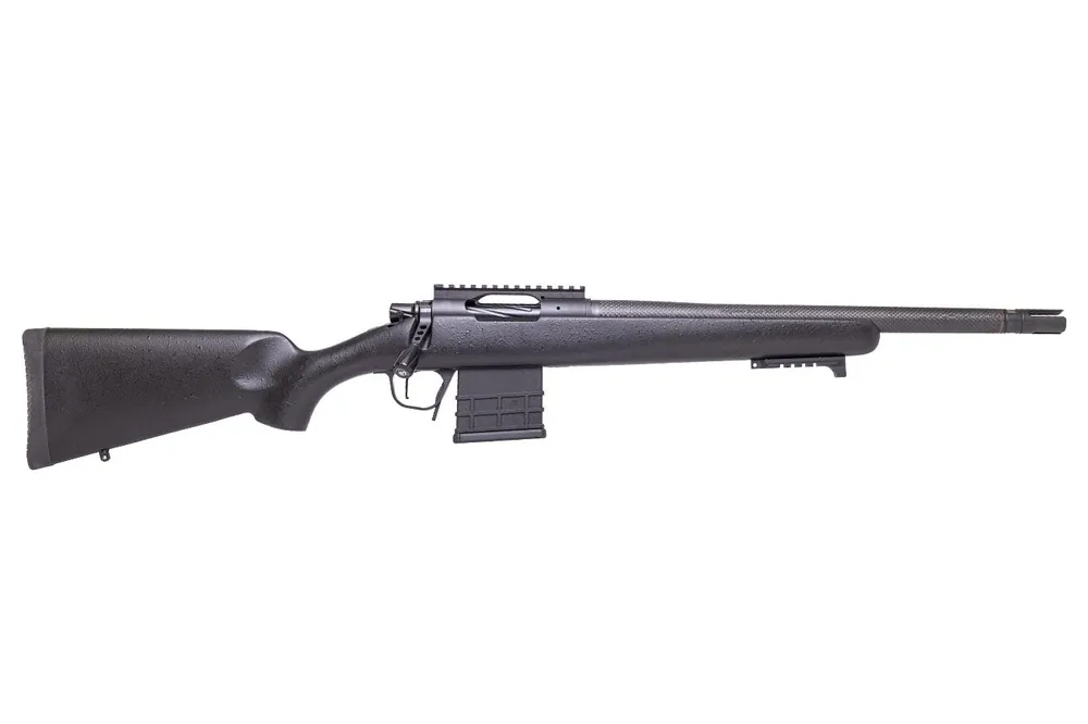 Christensen Arms Ridgeline Scout Rifle 300 Blackout 10+1 16" Barrel w/Flash Hider Nitride-coated Action CF Stock 8010628400