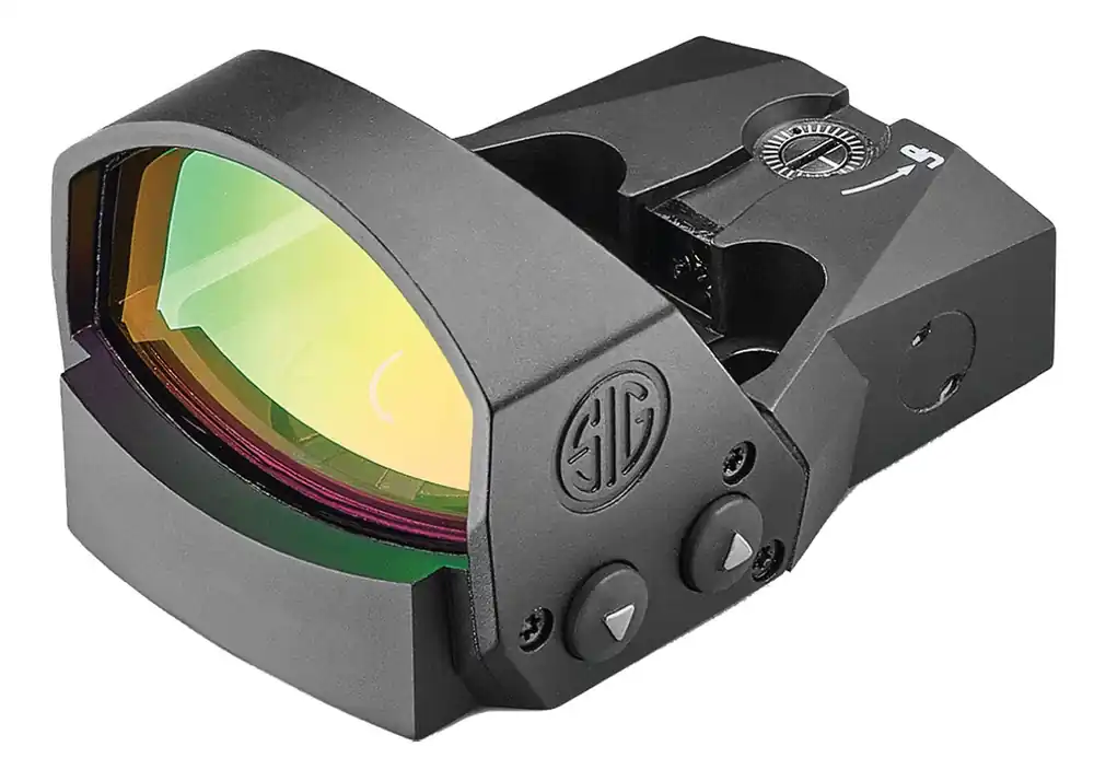 Sig Sauer Romeo1Pro Red Dot Sight 3 MOA Sig R2/PRO RX Pattern Footprint CR1632 Powered Black Aluminum
