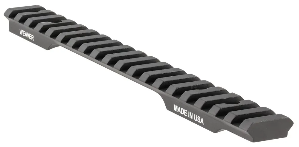 Weaver Mounts Extended Multi-Slot Base Black Savage 110 Long Action 0 MOA