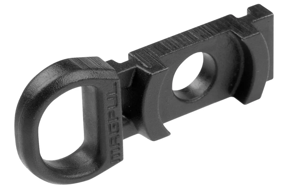 Magpul SGA Receiver Sling Mount made of Steel with Melonite Black Finish for Mossberg 500, 590 & 590A1 with Magpul SGA Stock