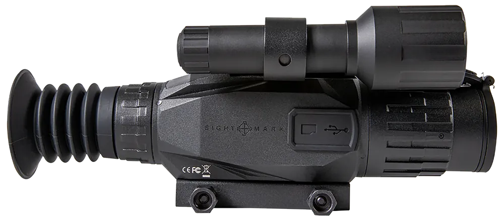Sightmark Wraith HD Night Vision Scope Aluminum Construction 2-16x28mm Illuminated Red Dot Reticle Matte Black