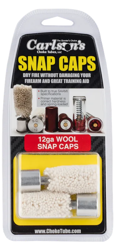 Carlson‘s Choke Tubes Snap Cap Dummy Rounds 12 Gauge 2 Pack