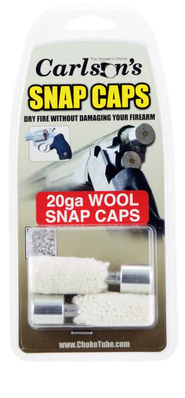 Carlson‘s Choke Tubes Snap Cap 20 Gauge 2 Per Pack