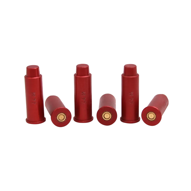 Carlson‘s Choke Tubes Snap Cap Spring Loaded Striking 44 Mag 6 Pack