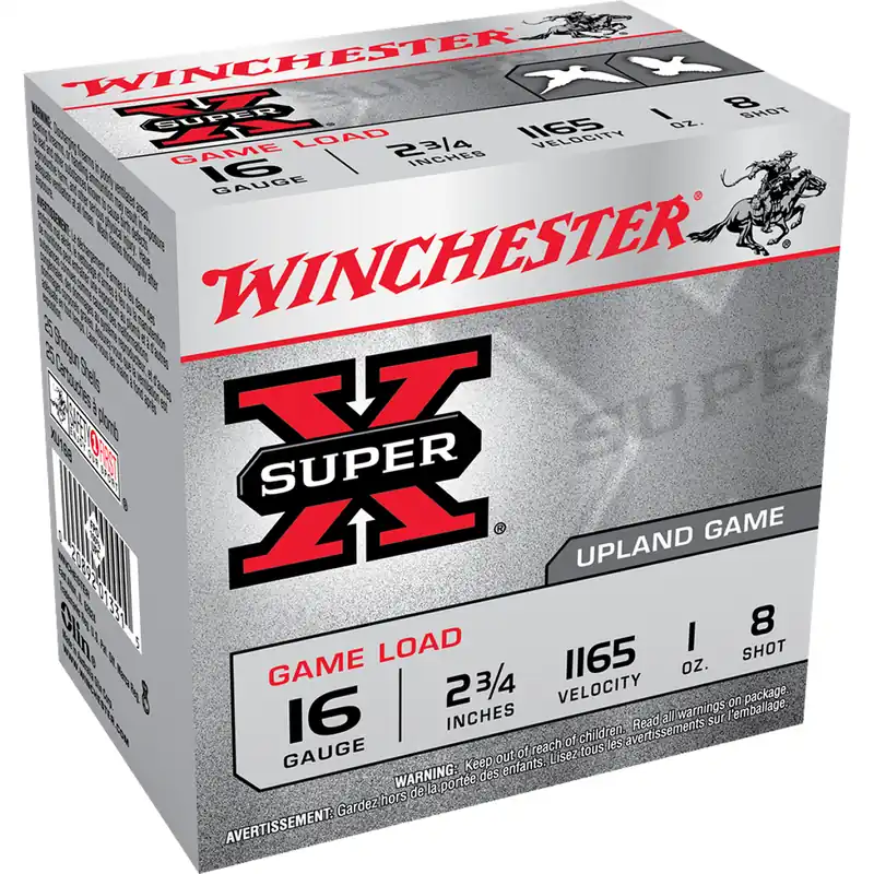 Winchester Super-X 16 GA 2.75" 25/Box